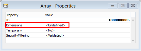 Array - Properties