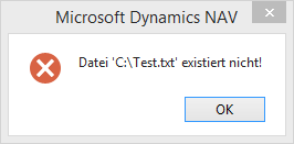 Datei 'C:\Test.txt' existiert nicht!